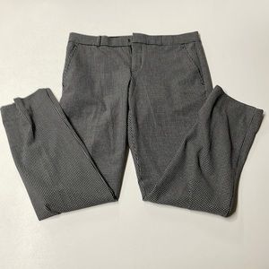 Banana Republic Ryan Pants - Black/White Houndstooth (Size 4)